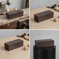 Ebonys Carving Slab Wood Blank Rough Sawn Carving Block with Sealed-Sealed Ends for Carvers, Woodworkers, Woodcraft