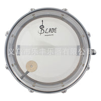 SLADE 14-inch Snare Drum with Transparent Drumhead and Muffler