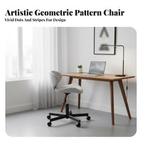 Lowspine Rolling Chair Thick Foam pad Office Furniture Easy Assembly