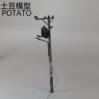 土豆模型1/64比例路灯电线杆模型