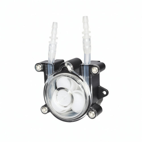 Roller Pump with Silicone Tubing Compact Miniature Roller Pump Adjustable for Research Facility, Aquarium