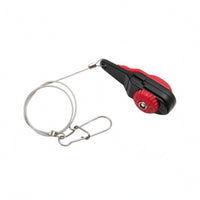 Stainless Steel Wire Downrigger Release Clip Adjustable Tension Fishing Release Clip Rotating Connection Compact Clamp Style