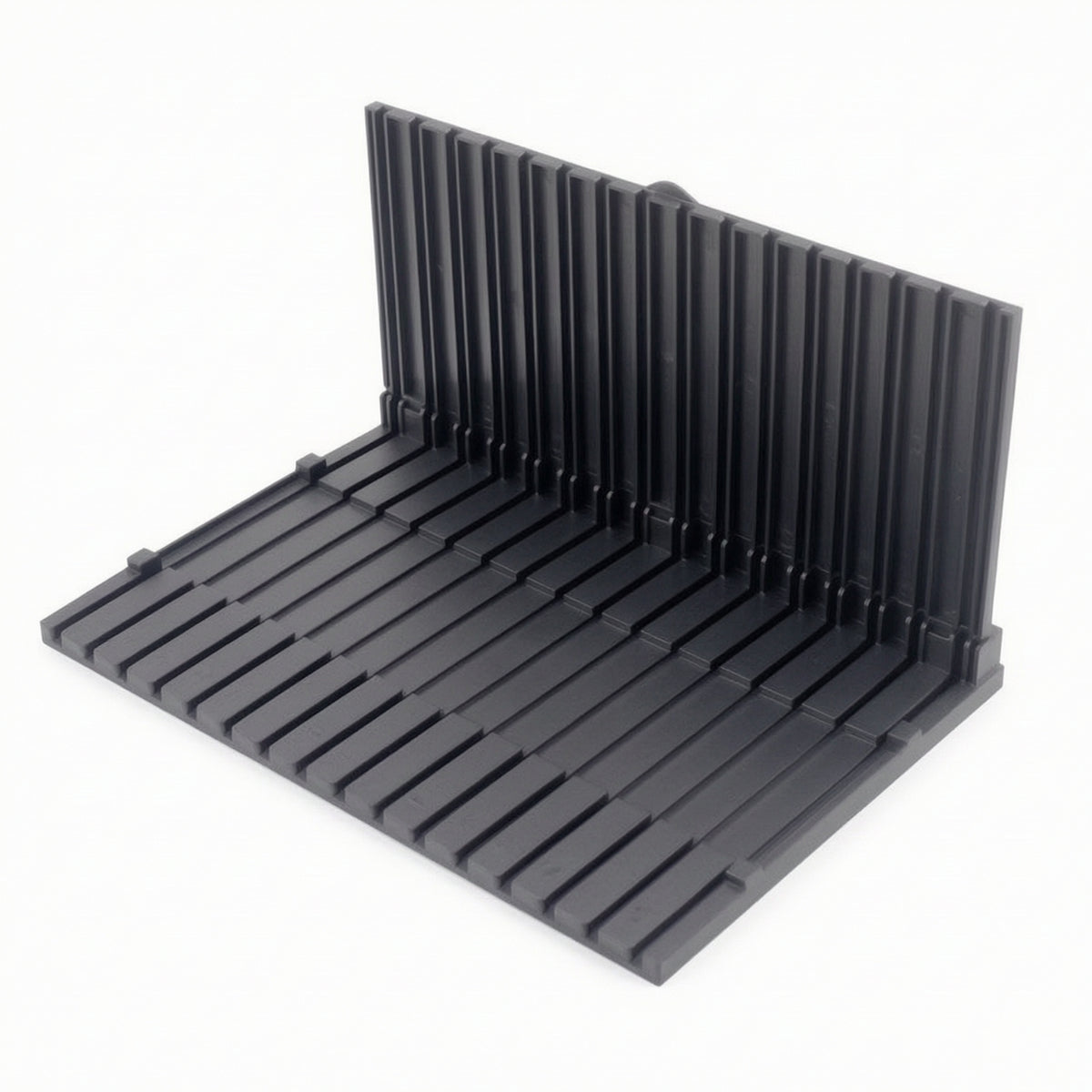 Model Sprue Storage Rack Upright Slotted Sprue Organizer Model Kit Frame Holder Space-Saving Runner Holder with Labeled Slots