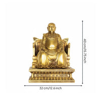 Brass God Statue Golden Color for Tabletop