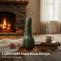Decorative Gourd Model Lifelike Artificial Harvest Gourd Rustic for Bowl Filler