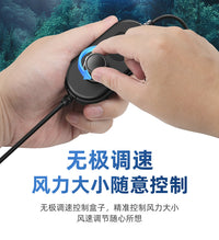 新款车载风扇24V大货车12V汽车内专用散热制冷自动摇头小型电风扇