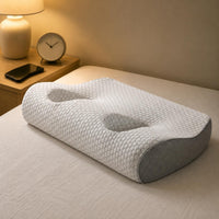 Ear Hole Pillow Slow Return Side Sleeping Pillow Ergonomic Bedding for Phone Users in Bed