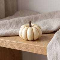 Foam Pumpkin Miniature Decorative Foam Pumpkins Fall Pumpkin with Stem for Tabletop