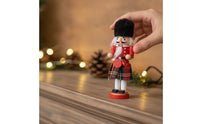6 Pieces Nutcracker Ornament Small Nutcracker Ornaments Detailed Soldier Nutcrackers for Tabletop