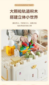 Babyview儿童玩具收纳箱大容量家用零食积木整理箱宝宝衣服储物盒