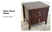 Bedside Storage Table Light Luxury design Single-Drawer End Table for Homeowners