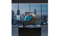 Twin Visor | Aerodynamic, Helmet with Headset, for Daily Commute