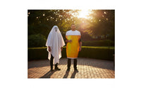 Beer Mug Costume Sponge Material Beer Mug Cosplay Stitched Garment for Adults