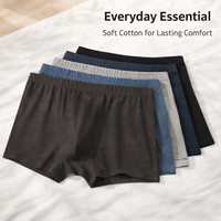 Men's Underwear Briefs in Soft Material for Everyday Comfort, Loose Fit Design for Big and Tall