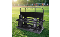 Sports Bottle Carrier Portable Water Bottle Rack Two-Tier Holder for Coaches, Athletes, Courtside, Outdoor Training, Team Practices