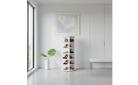 Rotating Shoe Rack Space Saving 360 Degree Shoe Organizer Sturdy Construction Household Storage for Corner