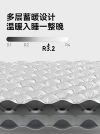 BLACKDOG黑狗零感充气垫户外露营防潮垫帐篷充气床垫便携单人睡垫
