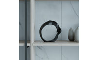Abstract Sculpture Contemporary Circular Form Sculpture Moderna Non-Representative for Home Stylists, Shelf
