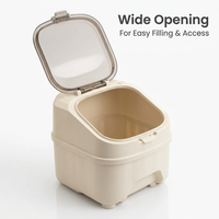 Rice Container Storage Measuring Cup Sealed, Rice Dispenser Container Cereal, Container Large Airtig - Image 3