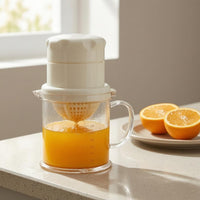 Manual Hand Juicer Measuring Marks Lemon Lime Juicer Side Handle