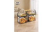 Soft Toy Storage Bin Carry Handles Clear Storage Bin Large-Capacity