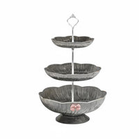 Decorative Candy Dish Drainage Design Petal Shaped Serving Bowl Easy to Clean