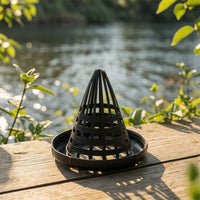 Aquatic Catcher 1 Piece Compact Safe Easy to Use Eco-friendly Versatile Rigid Frame Lattice Structure Smooth Construction Suitable for Catching Eel Loach Shrimp in Freshwater Pond Stream