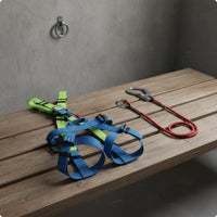 Full Body Safety Harness Wear-Resistant 5 Point Safety Harness Heavy Duty
