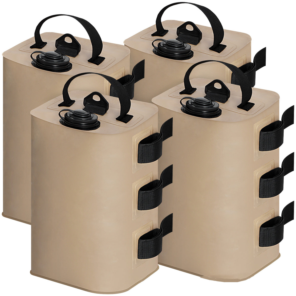 Khaki / 4PCS 10L