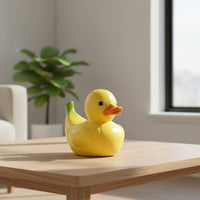 6 Pieces Fruit Duck Figurine Colorful Fruit Duck Statue for Desk