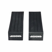 Noise Reduction Barbell Lift Pad Protects Floors Barbell Shock Pad Space Saving Deadlift Ramp Multi-Purpose for Weightlifters, Powerlifters
