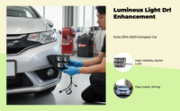 GK5 2014-2023 LED fog lights with DRL