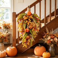Autumn Pumpkin Berry Hanging Swag Decoration