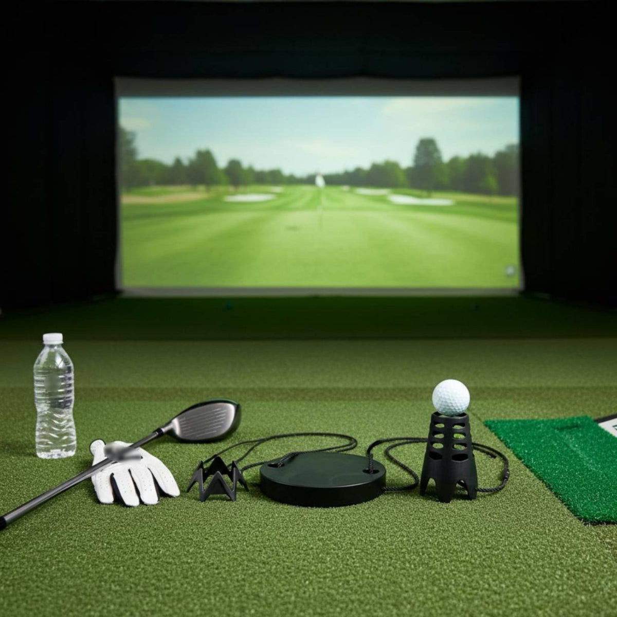 Golf Tee Weight Set Golf Simple Setup Setup Sports Gear for Driving Range