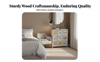 3-Drawer Accent Chest Light Luxury Design Storage Furniture Multi-Functional Sturdy Framework for Homeowners, Living Room