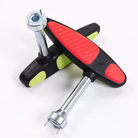 Golf Spike Remover Tool, Plastic, Black and Green