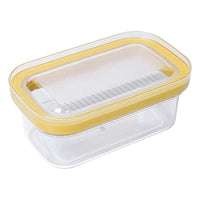 Butter Cutting Storage Box Built-in Cutter Cheese Container Even Slices Easy to Clean for Home Cooks, Kitchen, Meal Prep, Picnic
