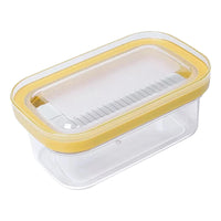 Butter Cutting Storage Box Built-in Cutter Cheese Container Even Slices Easy to Clean for Home Cooks, Kitchen, Meal Prep, Picnic