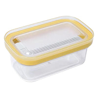 Butter Cutting Storage Box Built-in Cutter Cheese Container Even Slices Easy to Clean for Home Cooks, Kitchen, Meal Prep, Picnic