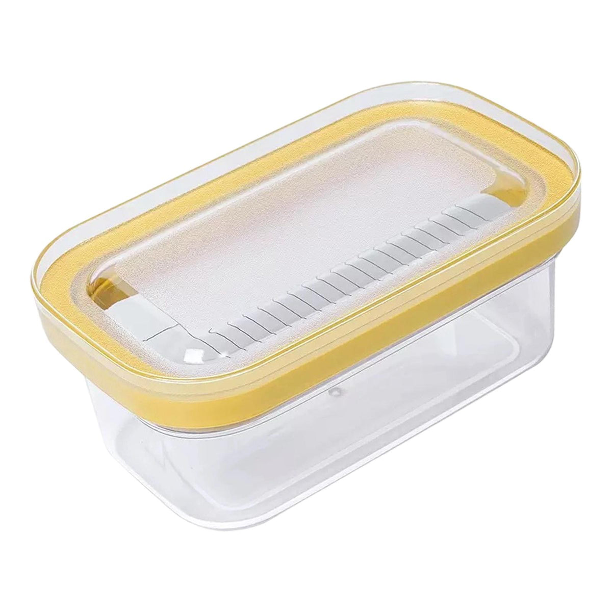 Butter Cutting Storage Box Built-in Cutter Cheese Container Even Slices Easy to Clean for Home Cooks, Kitchen, Meal Prep, Picnic