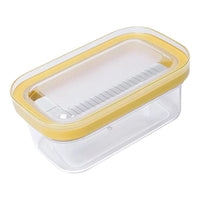 Butter Cutting Storage Box Built-in Cutter Cheese Container Even Slices Easy to Clean for Home Cooks, Kitchen, Meal Prep, Picnic