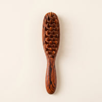 Scalp Massage Comb Ergonomic Rosewood Massage Comb Handheld Hairbrush for Home