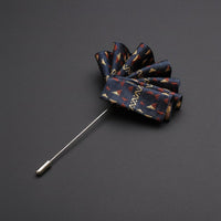 Men's Suit Boutonniere Easy to Match Flower Lapel Pin Versatile for Groomsmen