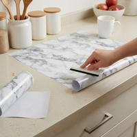 Pipe Decorative Cover Up Sticker for Kitchen Gas Pipes, Waterproof Wall Sticker
