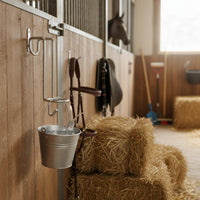 Water Pail Holder Portable Iron Pail Hanger Heavy Duty Steel