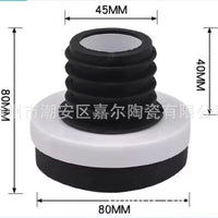 普拉图卫浴配件小便池密封圈小便器防臭胶圈小便池配件小便斗配件
