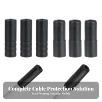 Plastic Bike Cord End Ferrules Prevents Fraying Plastic Bike Cord Debris Ferrules Easy to Install Long-Lasting for DIY Hobbyists