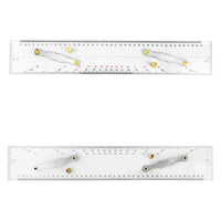 Nautical Parallel Ruler 450mm or 60cm with English Markings