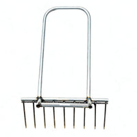 Garlic Fork Cylindrical Handle Garden Gear Upright Frame