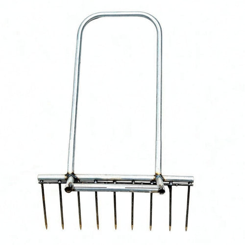 Garlic Fork Cylindrical Handle Garden Gear Upright Frame